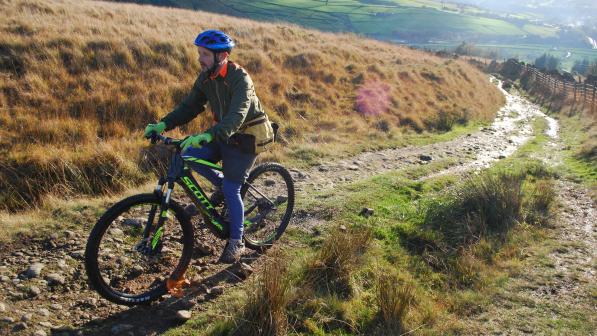 Scott e-bike. Photo by Richard Peace