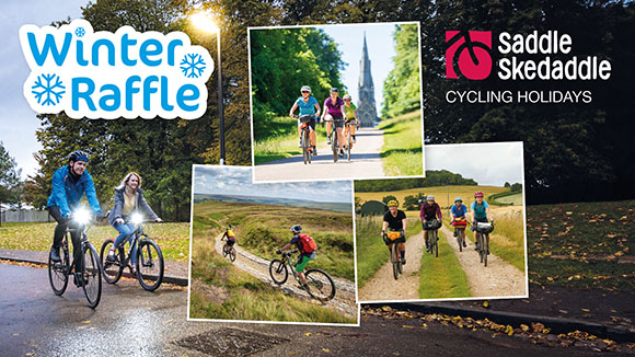 1 x Saddle Skedaddle Cycling holiday (Rebellion Way/Wolf Way/King Alfred's Way/Pennine Bridleway) worthing up to £1,975