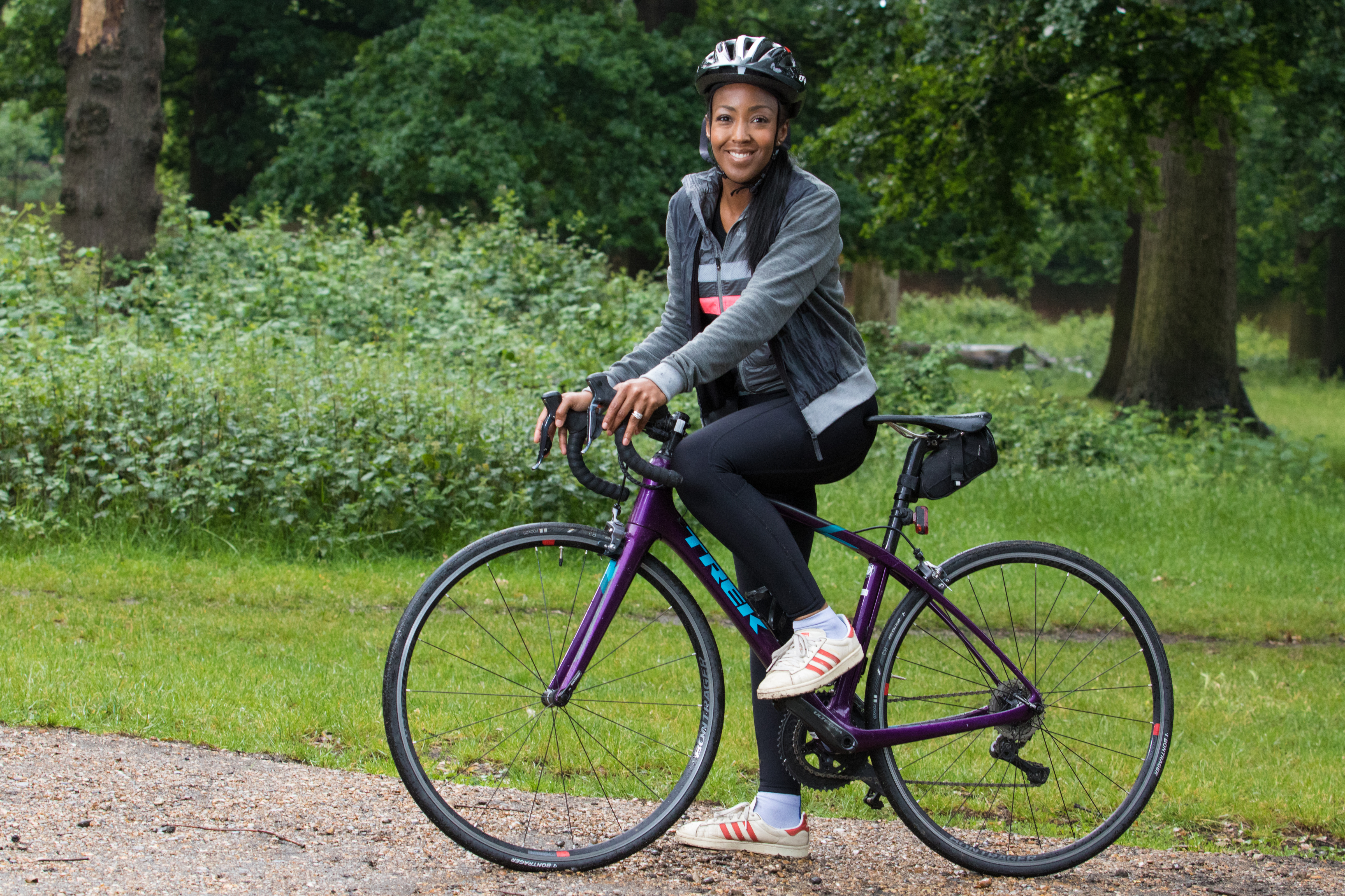 Women store and cycling