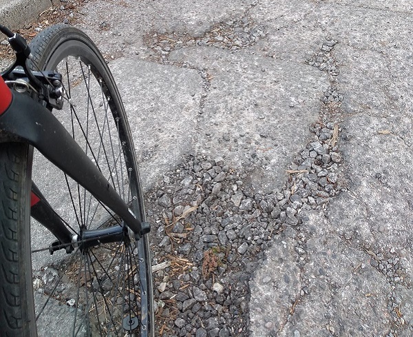 What should I do if I hit a pothole? | Cycling UK