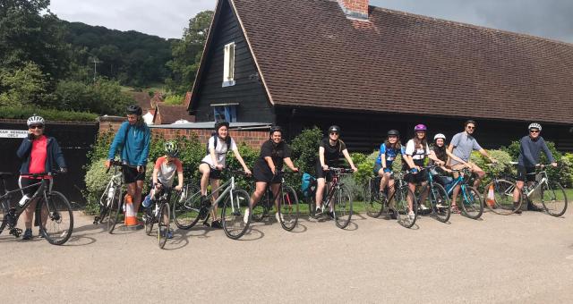 Chilterns Challenge charity cycle event. Ride for Peace!