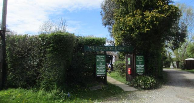 Arlington Tea Gardens in East Sussex