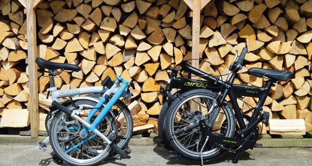 Birdy bike folded size sale