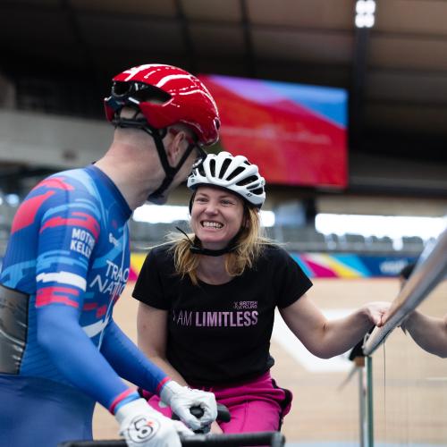 Lyndsey Hollands Limitless Event with British Cycling