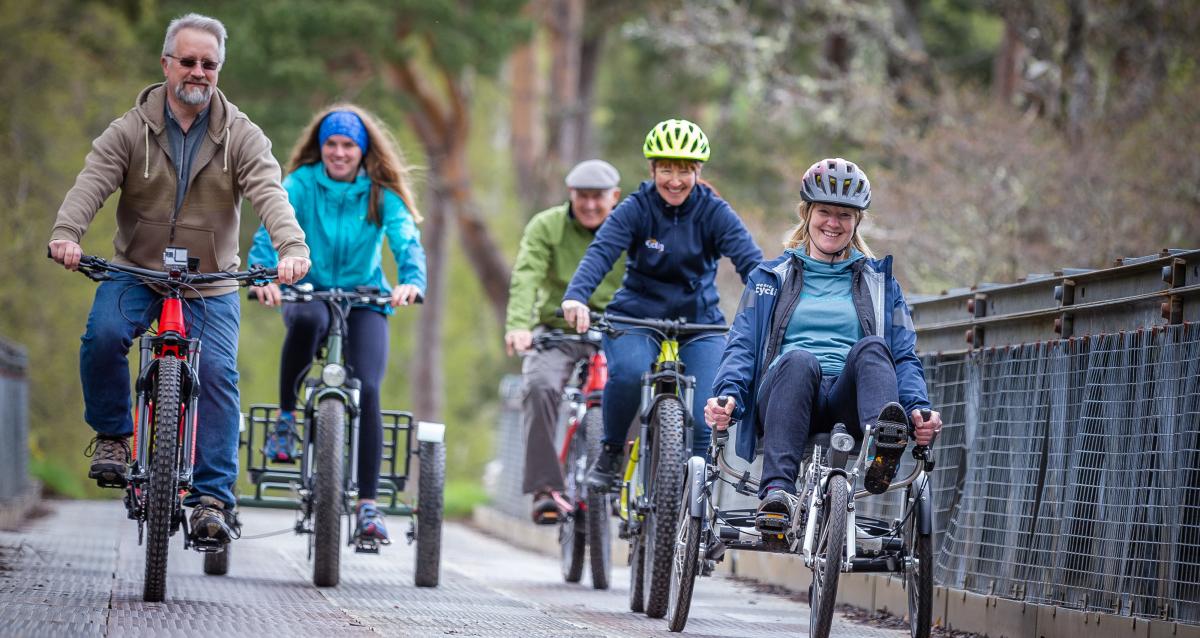 Police scotland cycle to clearance work