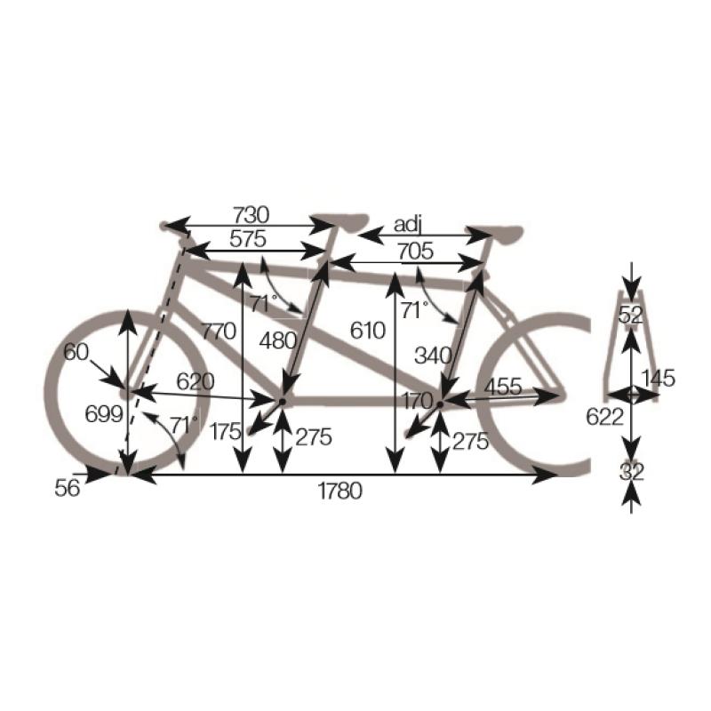 Orbit best sale velocity tandem