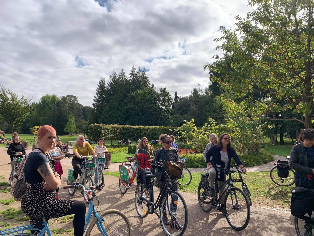 Women leaders in Bute park