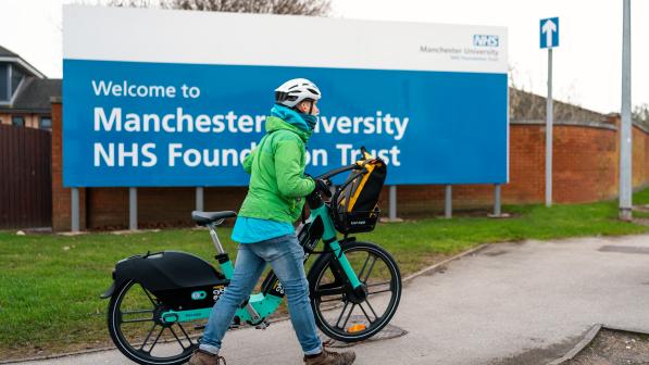 Manchester Foundation Trust Making cycling e asier Cycling UK