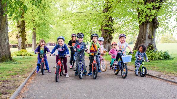 Cycling clearance with children