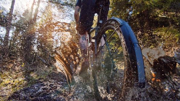 Gravel clearance bike mudguards